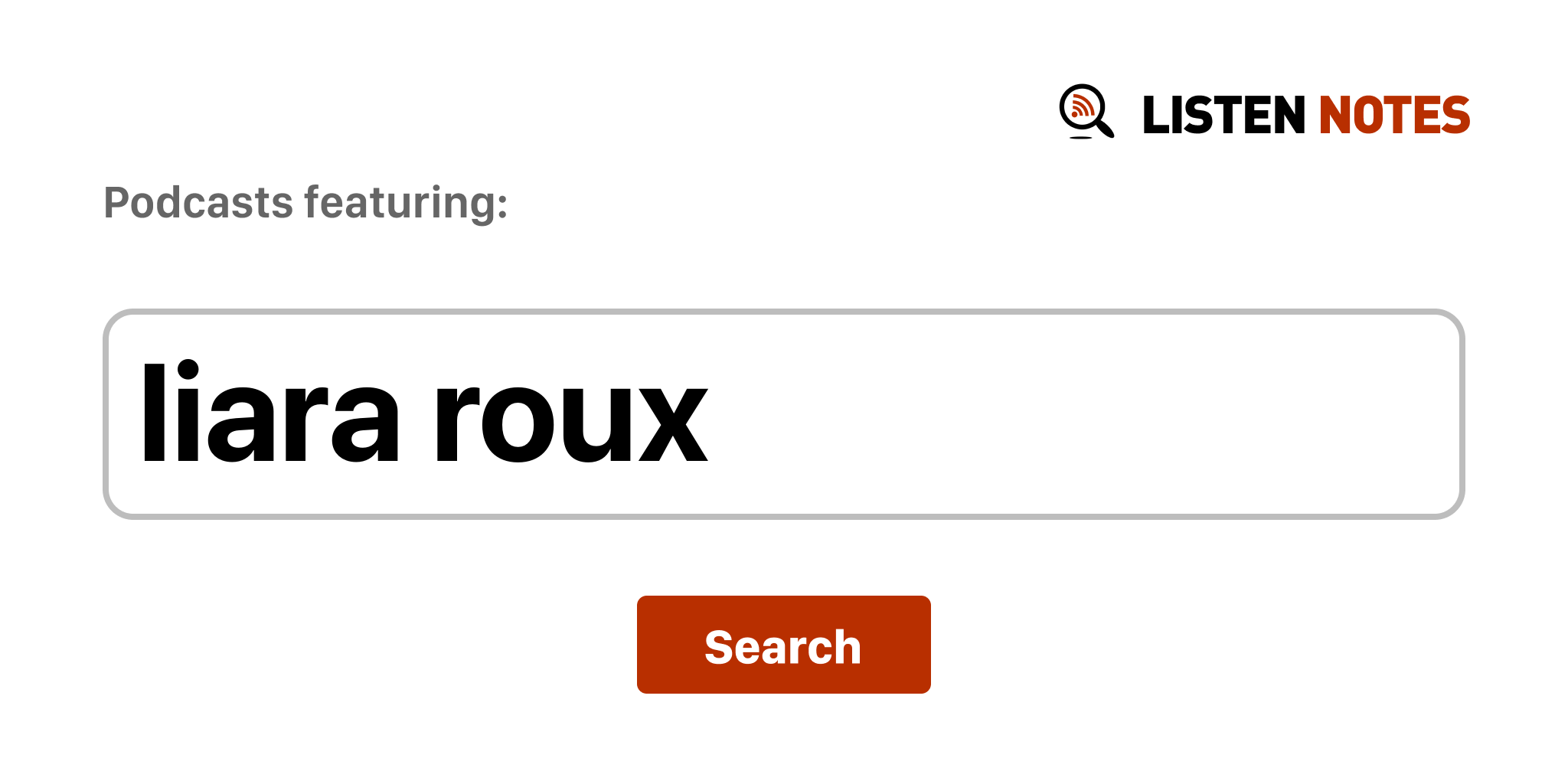 Liara Roux Meilleurs épisodes de podcast